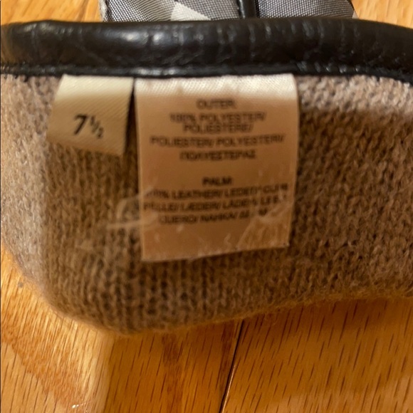 Women’s leather Burberry gloves size 7.5 - Picture 4 of 6